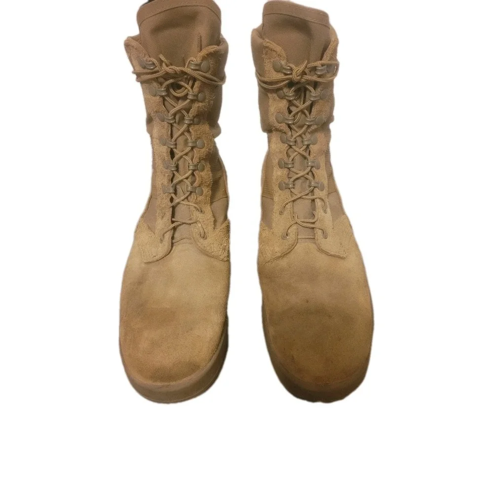Hot Weather Coyote‎ Brown Military Boots 14 R Army Regulation Compliant